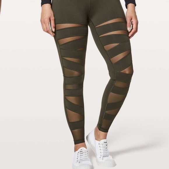 Lululemon tech mesh leggings new arrivals